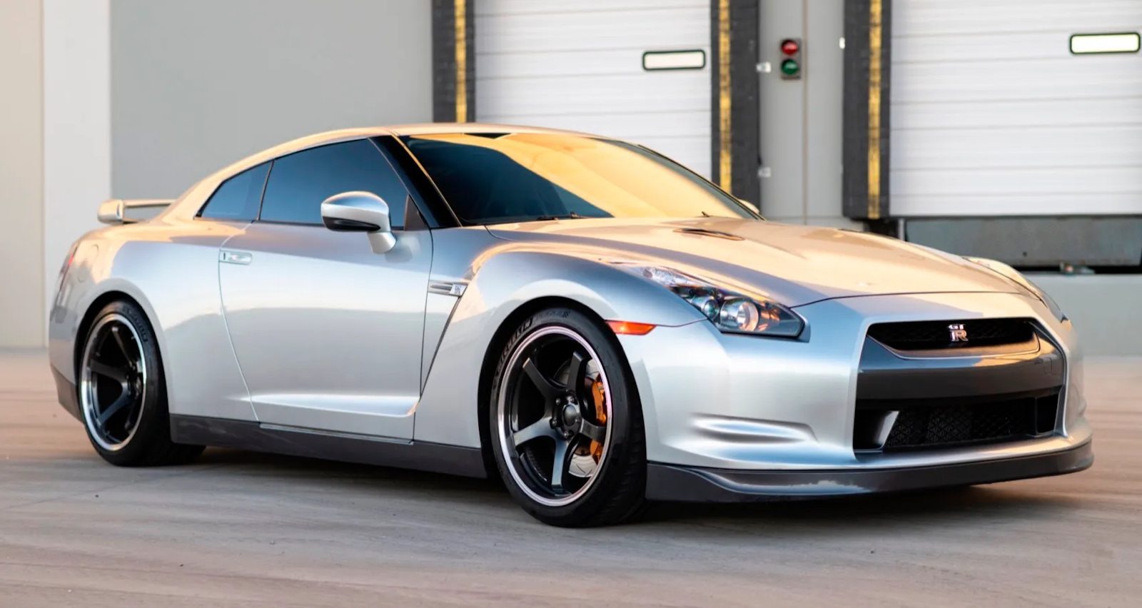 2009 Nissan Gt R Silver 1