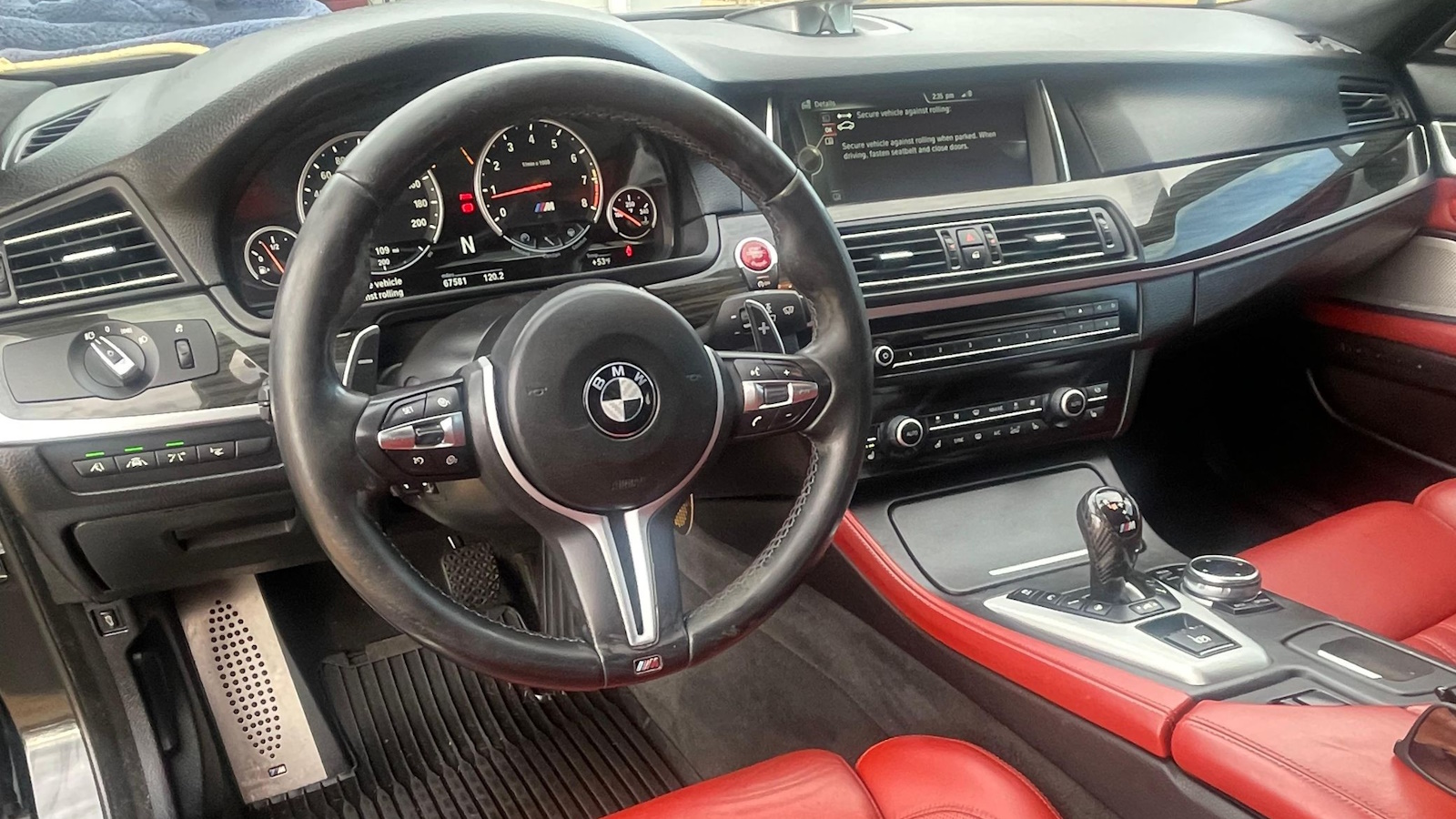 2014 F10 Bmw M5 Carsandbids Black Interior 1