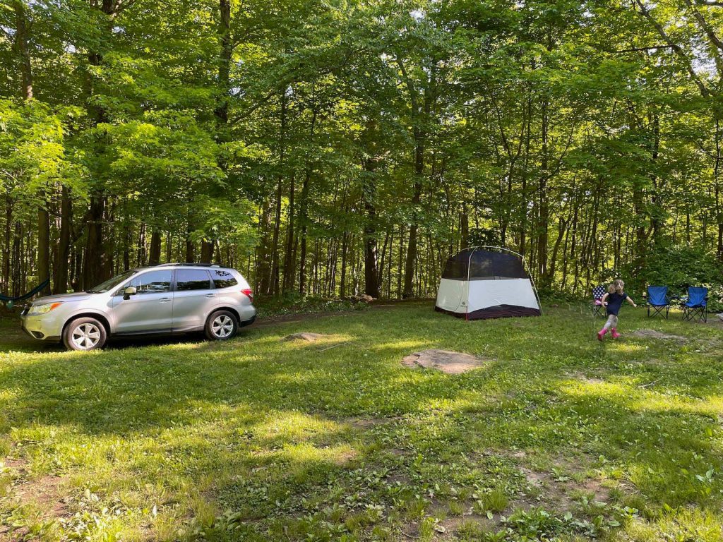 Camping Subie