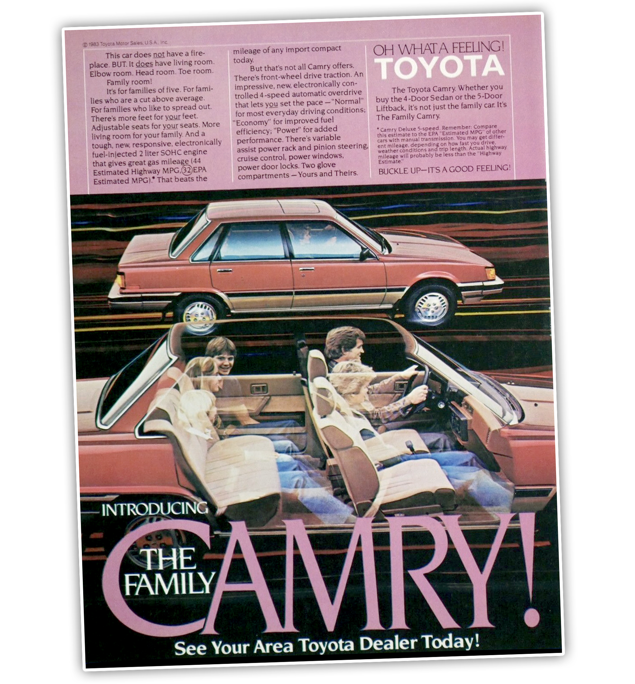 Camry Fadeaway Ad