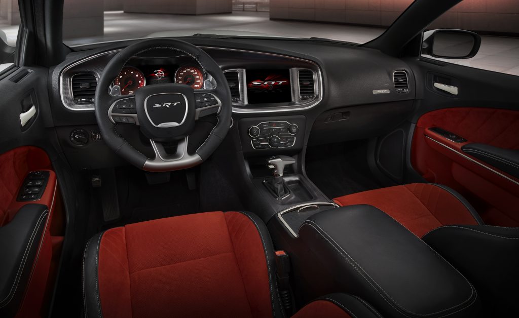 2015 Dodge Charger Srt Hellcat (shown In Ruby Red Alcantara Sued