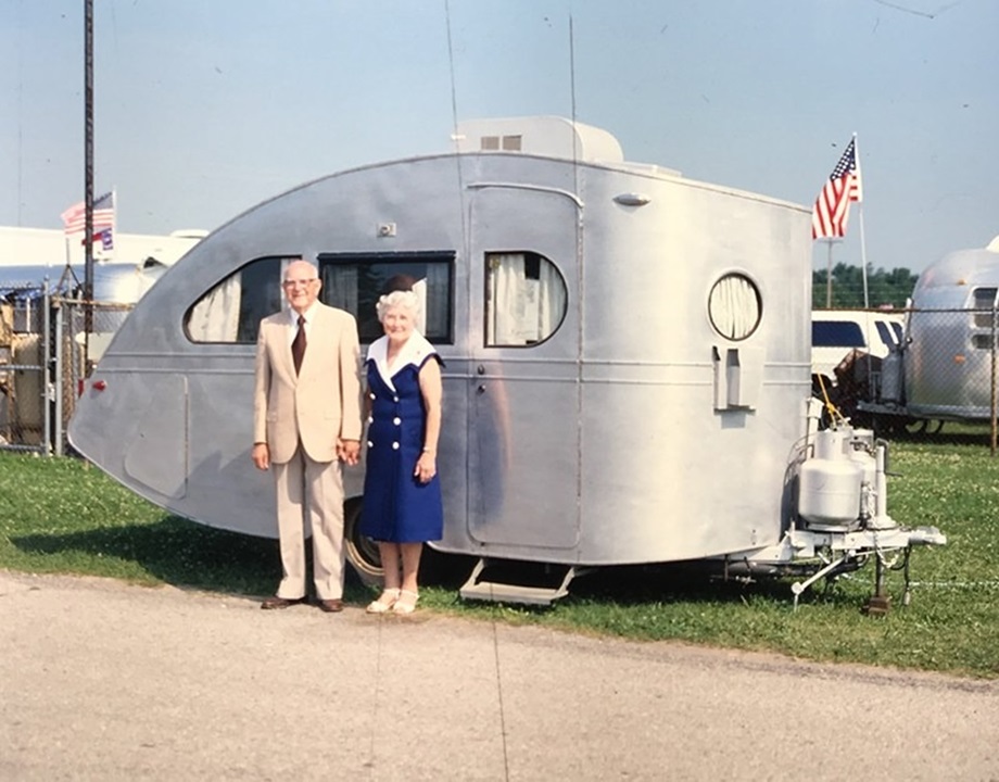 Dr. And Mrs. Holman 1935 Torpedo (1)