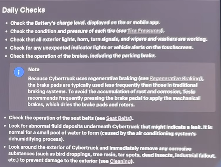 Entire Tesla Cybertruck Owners Manual World's Most Boring Video! But...it's Every Spec & Detail ℹ️ 22 58 Screenshot