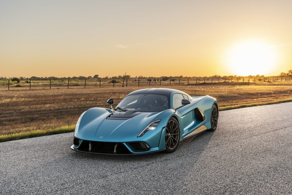 Hennessey Venom F5 Coupe Uranus Blue 7