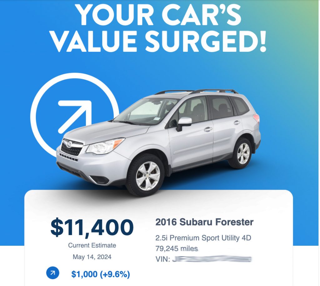 Honda Subaru Tradein