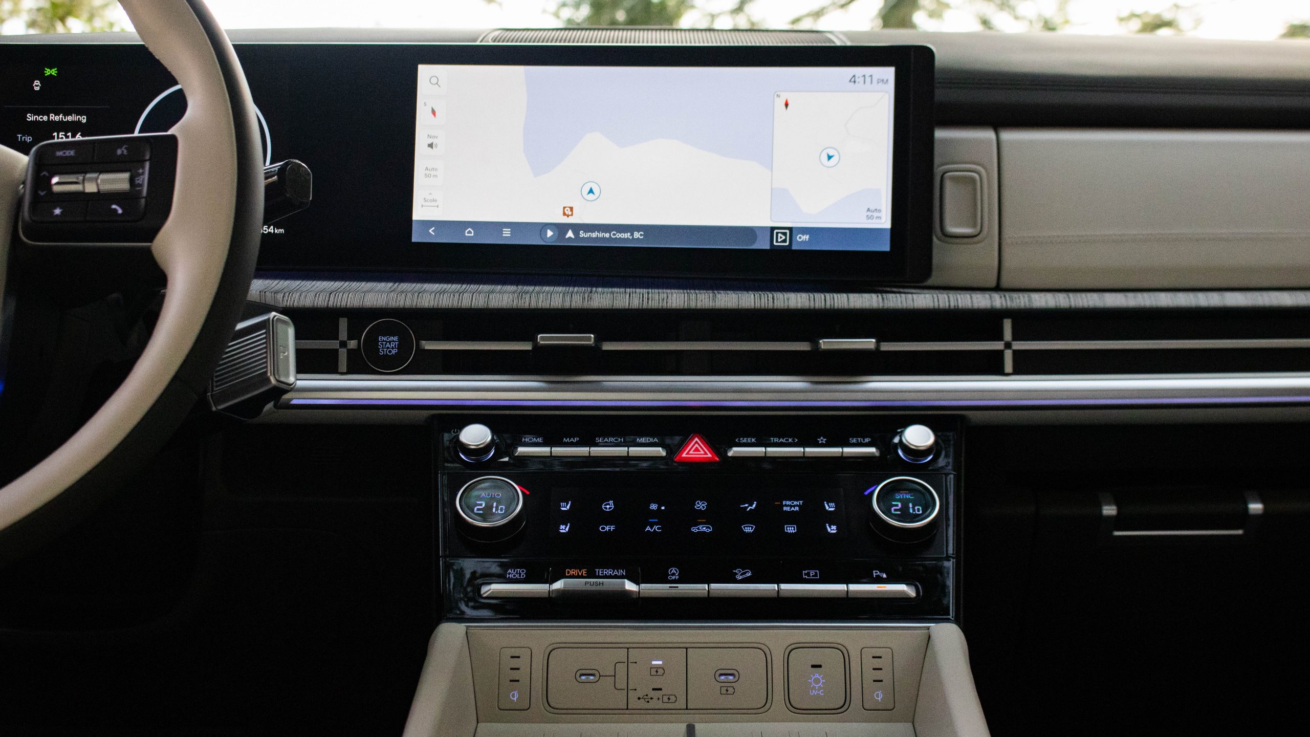 2024 Hyundai Santa Fe infotainment