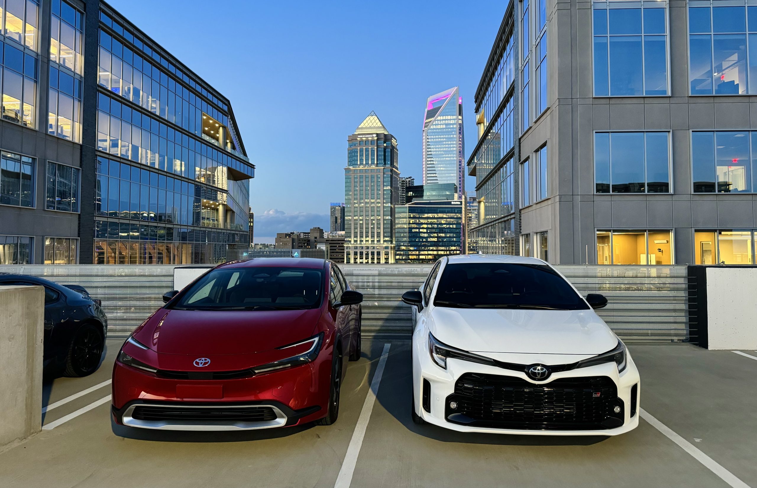 Prius Prime and GR Corolla