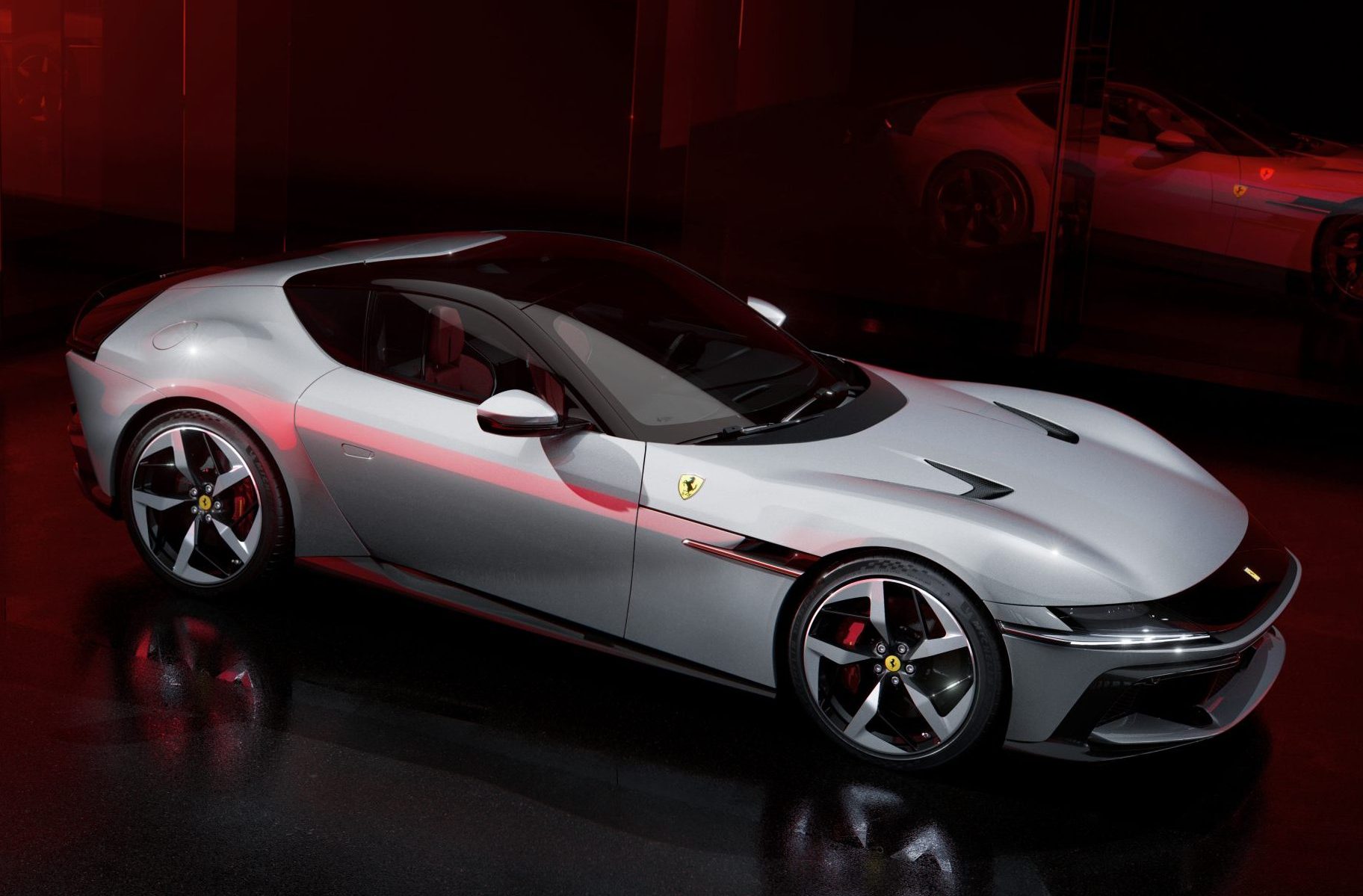 New Ferrari V12 Ext 02 Design White Media