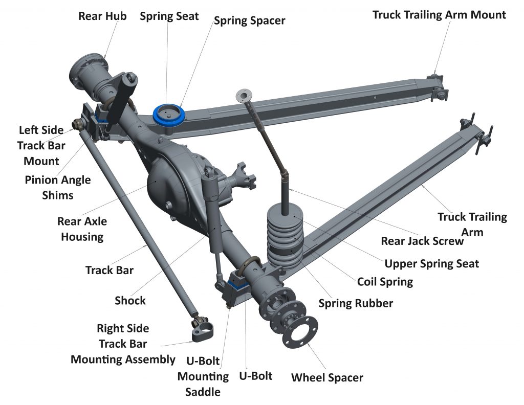 NASCAR Truck Rear Suspension