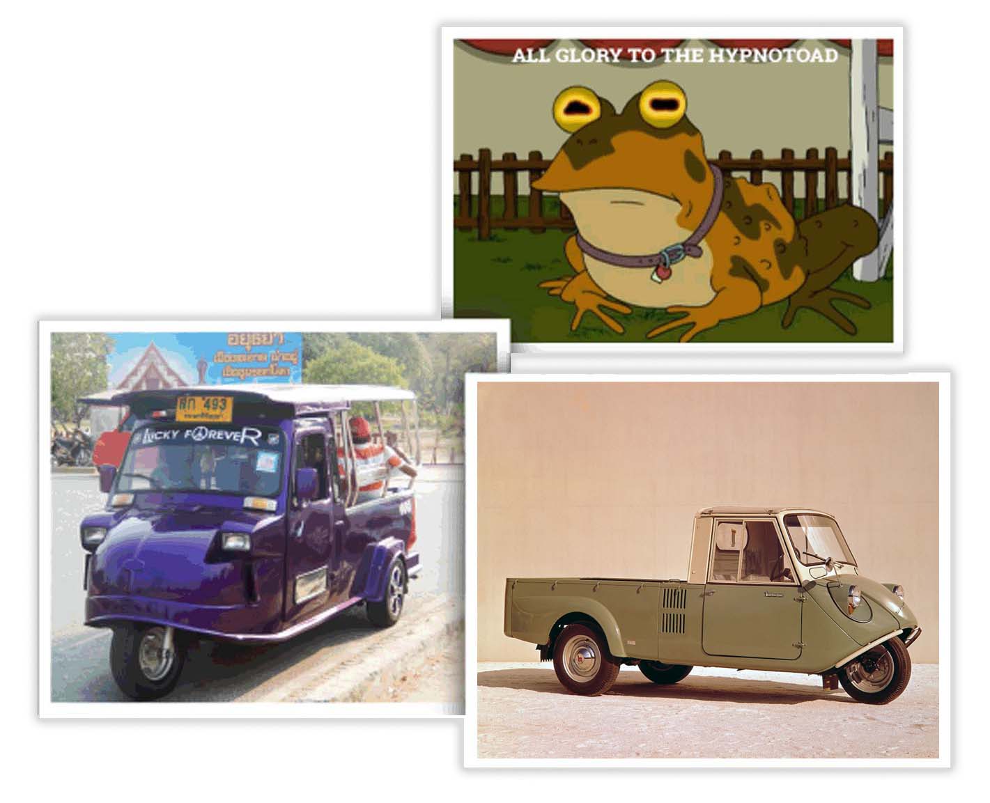 Tuk Tuk + Hypnotoad Cop 1y