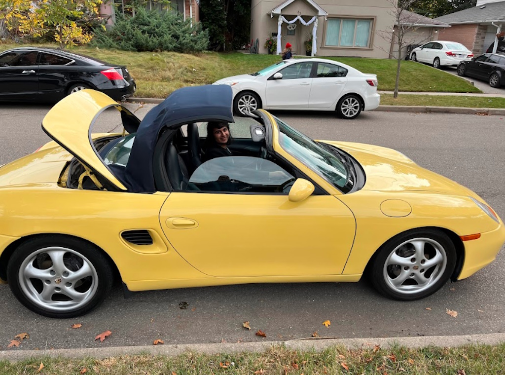 Boxster Roof Going Down