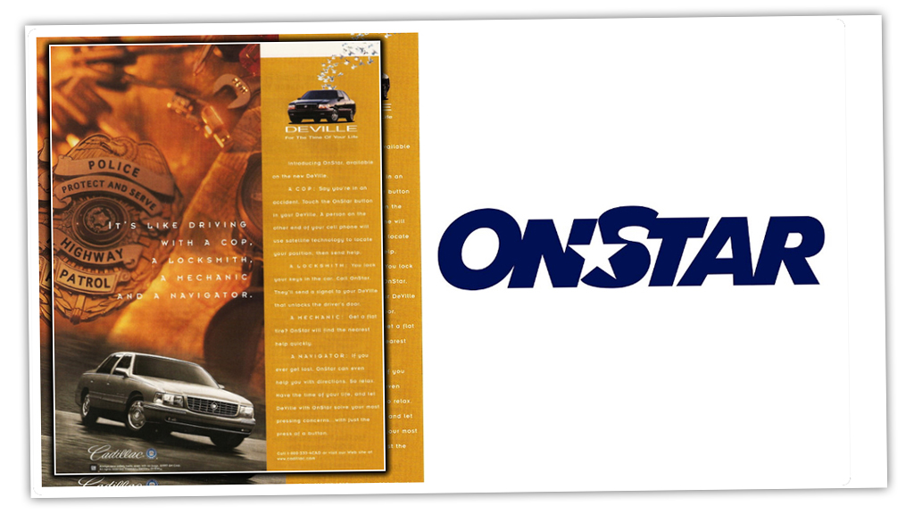 Cadillac Gm Onstar 19972