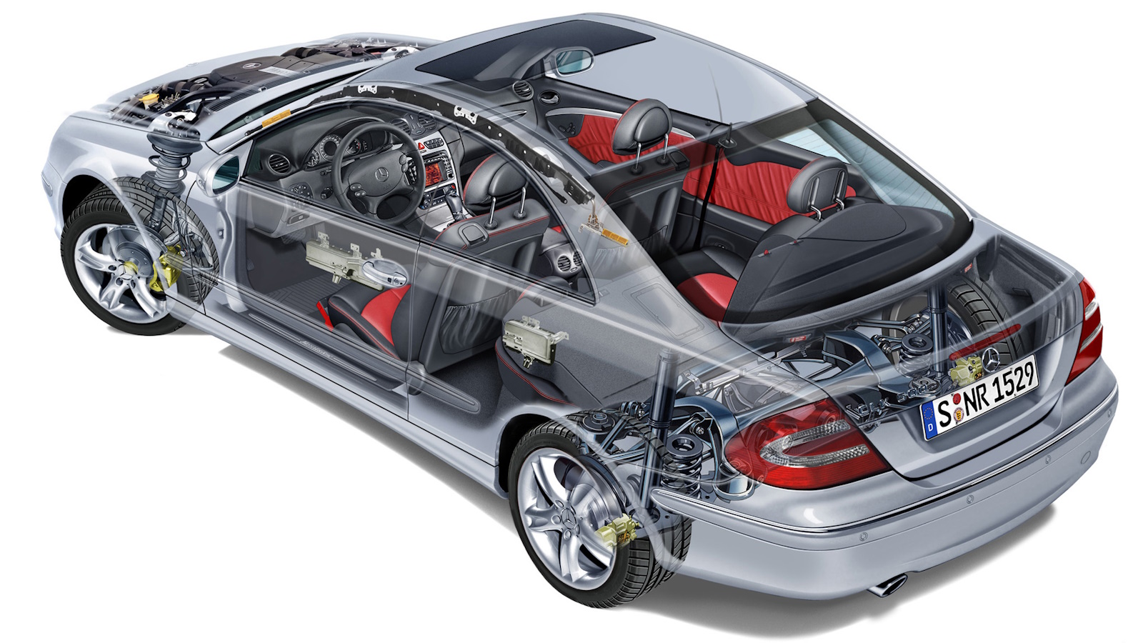 Mercedes Benz Clk 500 Cutaway