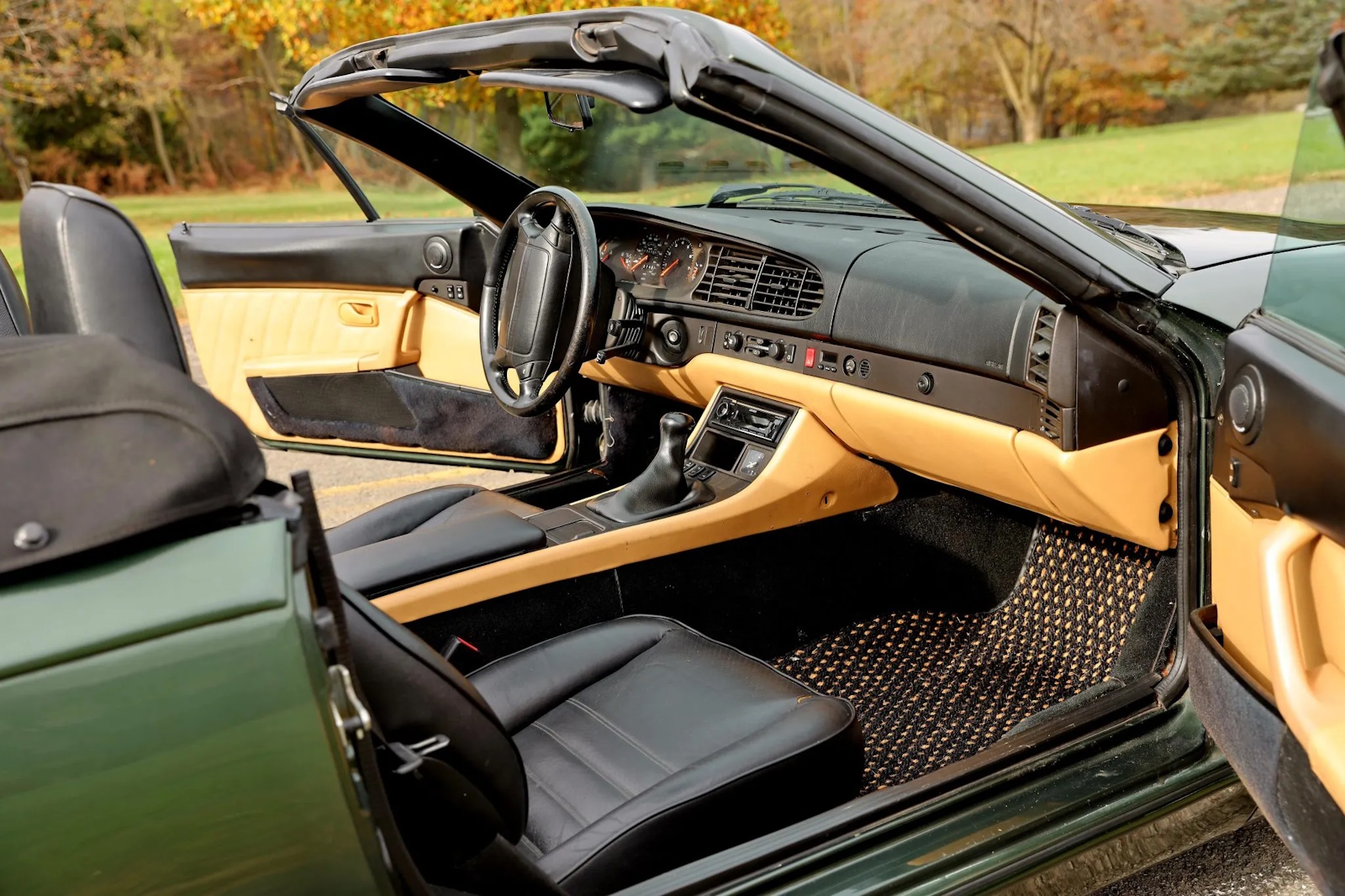 Porsche 968 Cabriolet Tan Interior